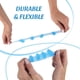thumbnail image 3 of Separadores de dedos, separador de dedos Hallux Valgus, espaciador de dedos, silicona de gel suave, para mujeres y hombres, alivio instantáneo del dolor, espaciadores de dedos azul Rojo Verde, 3 of 5