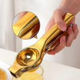thumbnail image 5 of Manual Citrus Juicer, Stainless Steel Lemon Squeezer, Hand Press for Fruits, 5 of 5