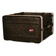 Gator Cases Locking ATA 6-Space Deluxe Polyethylene Rack with Front and Rear Rack Rail (GR-6L)
