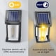 thumbnail image 5 of Lámpara solar de pared para exteriores, luz solar IP65, decoración moderna para el hogar, jardín, porche, paquete de 2 unidades, 5 of 8