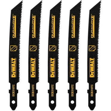DeWalt 3-5/8 in. 18 TPI T-Shank Medium Metal Cutting Jig Saw Blade (5-Pack)