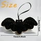 thumbnail image 3 of Halloween Decor Halloween Decorations Halloween Holiday Pendant White Ghost Pumpkins Bats Stereoscopic Stuffed Plush Hanging String Pendant, 3 of 3