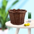 thumbnail image 4 of Hand-made Wicker Basket Multi-function Children Bicycle Children Bike Shopping Basket, 4 of 5