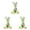 Green 3PCS, variant on Toy Dog A Dog Toy That Can Make Sound A Sturdy Toy That Is Indestructible A Stuffed Animal Chew Toy A Cute Pet Toy