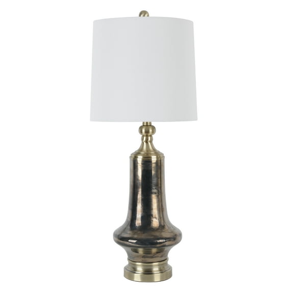 Samson Iridescent Art Glass LED Table Lamp