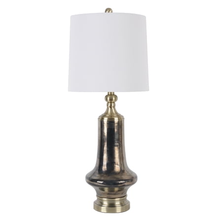 Samson Iridescent Art Glass LED Table Lamp