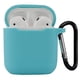 thumbnail image 1 of Compatible con funda AirPods con llavero, funda protectora de silicona prémium a prueba de golpes para estuche de carga AirPods 2 y 1 (Airpods 1, rojo), 1 of 5