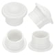 thumbnail image 4 of Extremos de varilla de cortina Uxcell, 4 piezas de tapa de cabeza de varilla de cortina de plástico para decoración de ventanas modernas de oficina en casa, blanca, 4 of 6