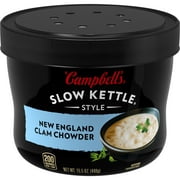 Campbell's Slow Kettle Style New England Clam Chowder, 15.5 oz. Tub