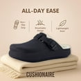 thumbnail image 3 of Cushionaire Women's Fable Fur Cozy Cloud Clogs - Soft and Squishy Pillow Slide Shearling Mules for Women, 3 of 13