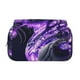 thumbnail image 2 of Disketp Purple Pattern White Tiger Estuche de Lápices de Doble Capa con Tapa Abatible y Cremallera, Organizador Escolar para Adolescentes y Adultos, 2 of 7