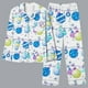 thumbnail image 1 of Puntoco Pijamas para mujer, moda informal para mujer, pijamas navideños con estampado de manga larga, pantalones y blusas casuales, 1 of 5