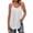 AB420 White, variant on Tisuna Womens Tank Tops Summer Crew Neck Sleeveless Loose Fit Shirt Ladies Adjustable Spaghetti Strap Basic Cami Shirts Size Xxxl Black