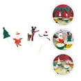 thumbnail image 6 of 36 Pcs Christmas Cake Toppers Paper Cake Toppers Cake Decorative Toppers (Random Style), 6 of 6
