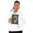 thumbnail image 4 of Funny Cat Vincent Van Gogh Portrait Hoodie Sweatshirt Women Men Brisco Brands S, 4 of 6
