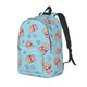 thumbnail image 1 of Disketp I Am A Fan Popcorn Mochila de Lona Estampada, Mochila Escolar de Viaje Ligera para Estudiantes y Portátil-Small, 1 of 5