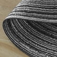 thumbnail image 3 of Sm:)e 15 Inch Round Braided Placemats Set of 4, Cotton Polyester Washable Heat Resistant Placemats, Decor for Kitchen Dining Table and Party(Grey), 3 of 7