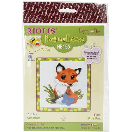 Little Fox Counted Cross Stitch Kit-6