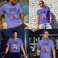 thumbnail image 3 of Greenyef Graphics I Paused My Game to Be Here Video Gamer Gift for Men Teenagers Gaming Funny Graphic T-Shirt Style-20 (Violet, X-Large), 3 of 6