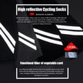 thumbnail image 2 of Calcetines De Equitación Reflectantes Bicicleta de calcetines reflectantes Humedad Wicking Sweat Absorción Noche Calcetines Lycra Sywqhk Accesorios para bicicletas, 2 of 9
