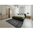thumbnail image 5 of Ahgly Company Machine Washable Indoor Square Transitional Dim Gray Area Rugs, 3' Square, 5 of 7