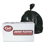 Industrial Drum Liners, Rolls, 2.7mil, 38 x 63, Black, 50 Bags/Roll, 1 Rolls/CT