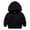 Black, variant on Vibrex Baby Toddler Kids Boy Girl Solid Casual Pocket Hoodie Sweatershirt Pullover Toddler Baby Hoodies Solid Color Long Sleeve Kangaroo Pocket Hooded Sweatshirt Top Fall Winter Clothes