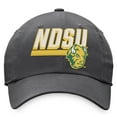 thumbnail image 2 of Men's Top of the World Charcoal NDSU Bison Slice Adjustable Hat, 2 of 4