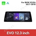 thumbnail image 2 of ZWNAV Ultra-Thin 12.3 inch Wireless CarPlay+Android Auto Retain Original Car Function Car Radio Stereo Multimedia Receiver for BMW X3/X4 2017-2018 Compatible with Original Car EVO System, 2 of 11