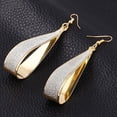 thumbnail image 2 of Pendientes HUOGUO de aleación colgante con forma de gota para mujer, 2 of 2