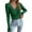 Dark Green, variant on SGMVNU Sweaters for Women V Neck Soft Knit Ribbed Sweater Basic Long Sleeve Pullover Knits Top Lightweight Fall Outfits M