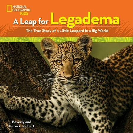 Taupe Leopard - A Leap for Legadema : The True Story of a Little Leopard in a Big World