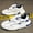 White Blue, variant on Four Seasons Breathable Mesh Sneakers Low-top Casual Shoes Dad Shoes TikTok Item