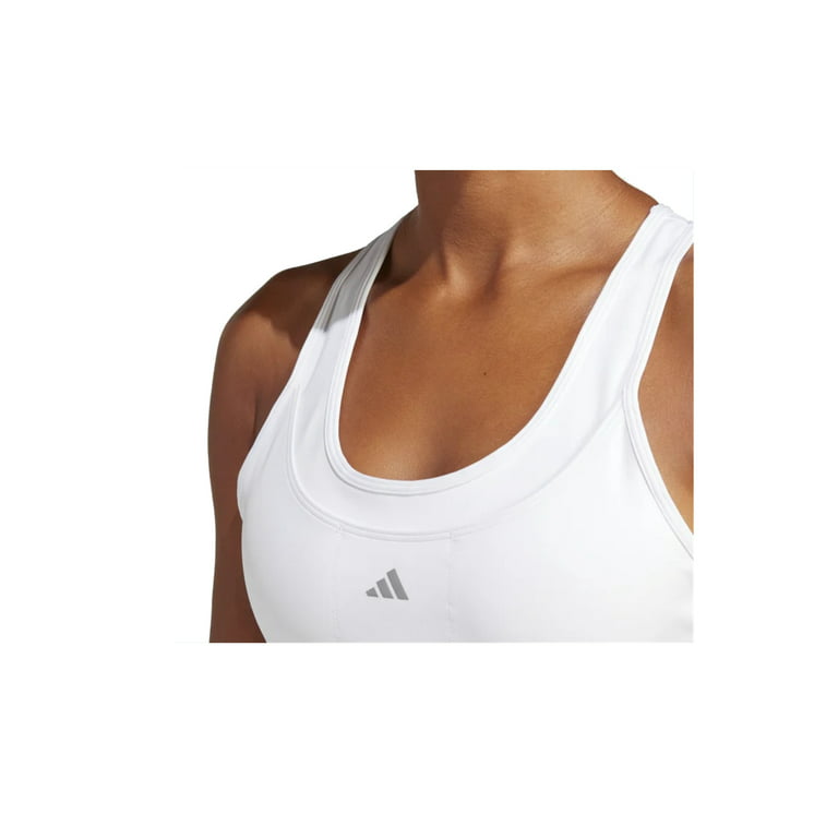 Voorspellen Ongedaan maken Vorming Adidas Women's White Sport Support Running Pocket Bra Size LDD (38) -  Walmart.com