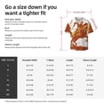 thumbnail image 5 of Fotbe Vintage Cowboy On A Bronco Horse Camisa Estampada de Manga Corta para Hombre, Casual de Verano, Estilo Playero, Sin Arrugas-Small, 5 of 5