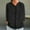 Noir, variante sur Babysbule Chemisier Décontracté à Manches 3/4 en Dentelle pour Femmes, Confortable, Extensible, Polyester Spandex, Col Rond, T-Shirt de Mode