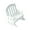 A, variant on A Festive Mini Rocking Chair Ornament For Christmas Decoration With Wooden Build And Vintage Design