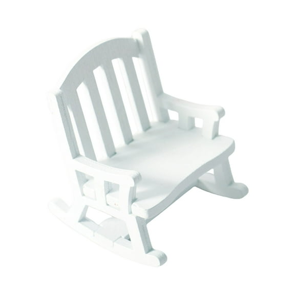 B Holiday Themed Mini Chair For Christmas Decoration With Wooden Material And Vintage Look