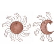 thumbnail image 4 of Set de 2 piezas de resina Sun & Moon de Wall Art Hi-Line Gift Ltd., 4 of 7