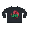 thumbnail image 2 of Rabbit Skins My Love Toddler Long Sleeve Tee, 2 of 4