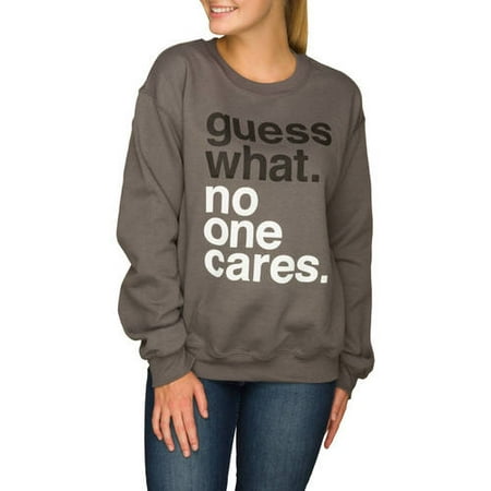 License Gn Guess What Juniors Pullover Swtshrt
