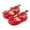 stag126-Red, variant on BRICH Toddler Baby Girls Soft Sole Mesh Bowknot Wedding Dress Mary Jane Flats Shoes Baby Sneaker Shoes,Size 0-18 Months White 12-18 Months