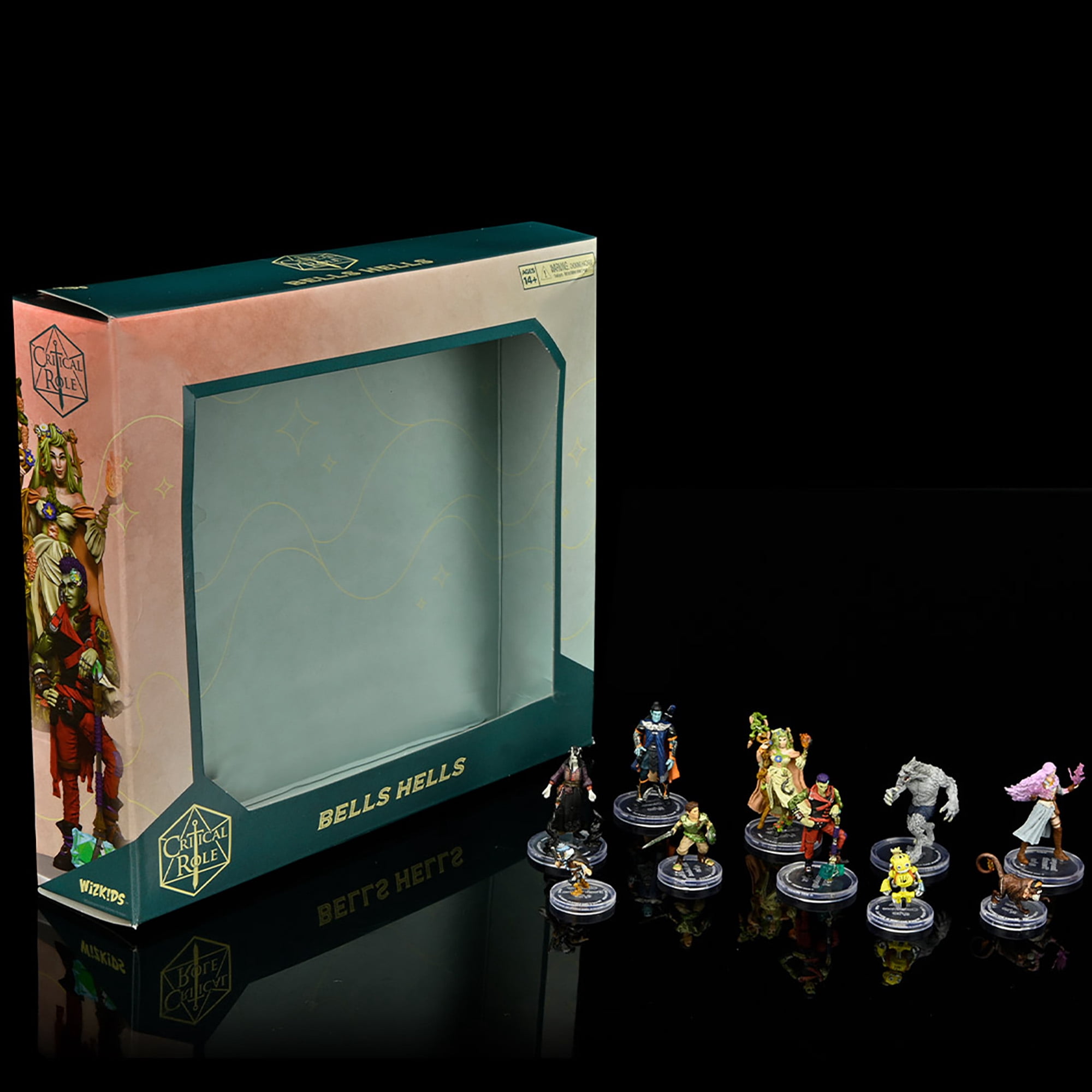 Critical Role: Bells Hells - 10 Piece Figure Set, Painted Miniatures, RPG