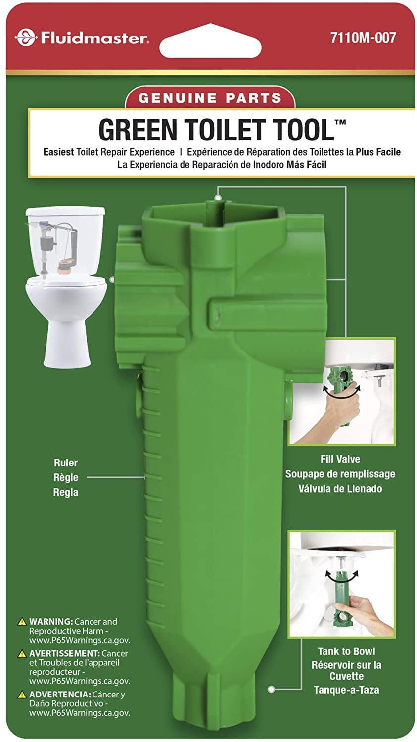 Fluidmaster 7110M-007-P10 Green Toilet tool