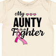 thumbnail image 4 of Inktastic Breast Cancer Awareness My Aunty is a Fighter Boys or Girls Baby Bodysuit, 4 of 5