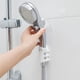 thumbnail image 5 of Soporte de silicona para cabezal de ducha 2024 Nuevo soporte universal reubicable para cabezal de ducha con ventosa Soporte de ducha ajustable para baño sin taladrar, 5 of 7