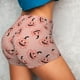 thumbnail image 4 of Fotbe Smiling Pink Pumpkins Shorts Sin Costuras – Shorts Deportivos de Cintura Alta para Mujer, Elásticos para Gimnasio, Yoga, Running o Ciclismo-Large, 4 of 8