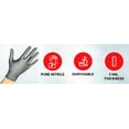 thumbnail image 2 of Infinite Black nitrile gloves, 2 of 7