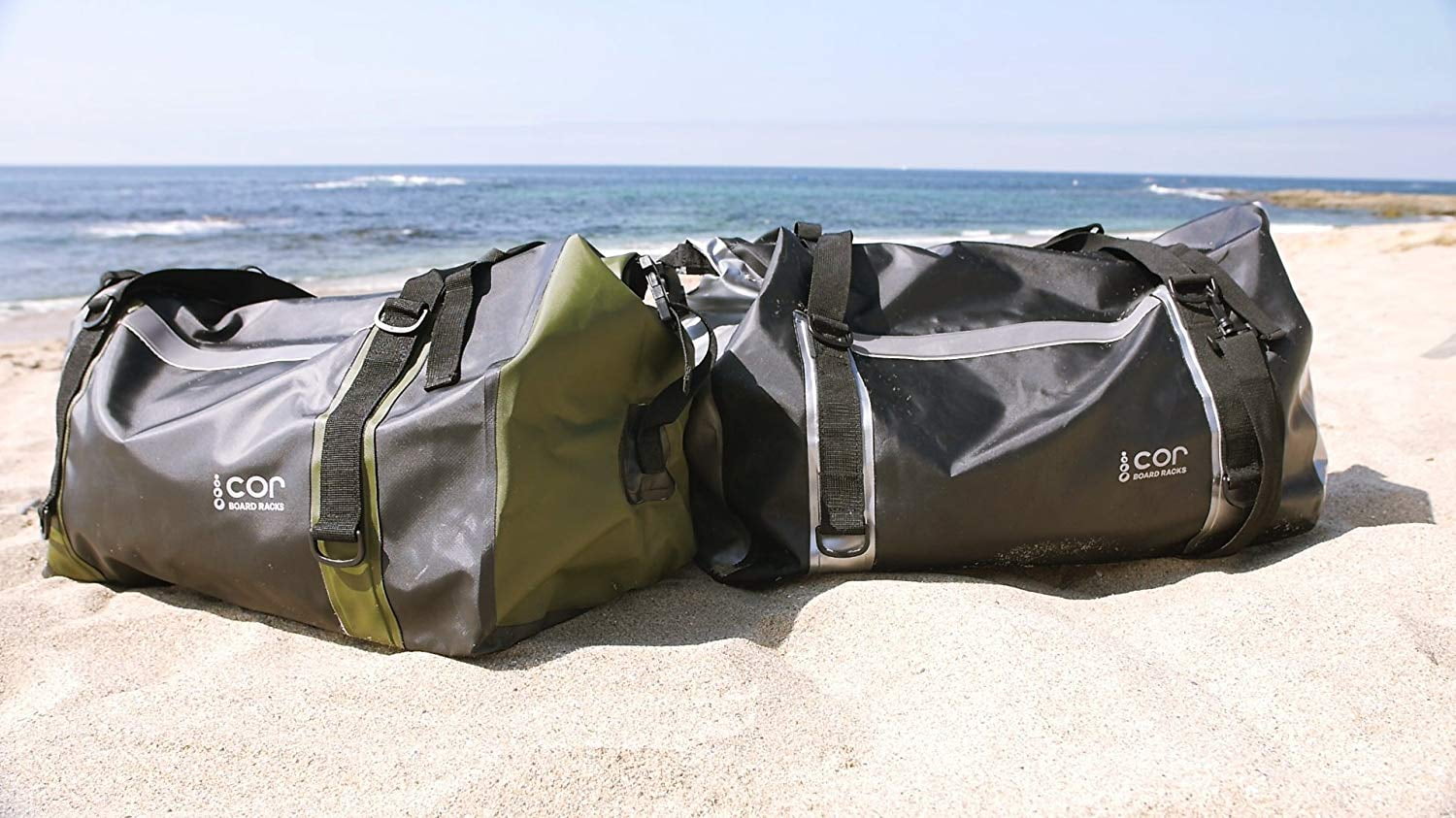 cor waterproof 60l duffel bag