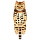 thumbnail image 2 of ¡Ahorra en Grande!, Toalla de mano con forma de gato, realista, circular, con cara de gato, bonita simulación de gato naranja, toalla gruesa estampada de microfibra Akmoler, 2 of 9